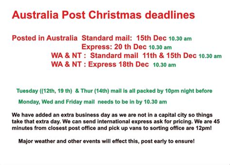 Auspost Holiday Hours .